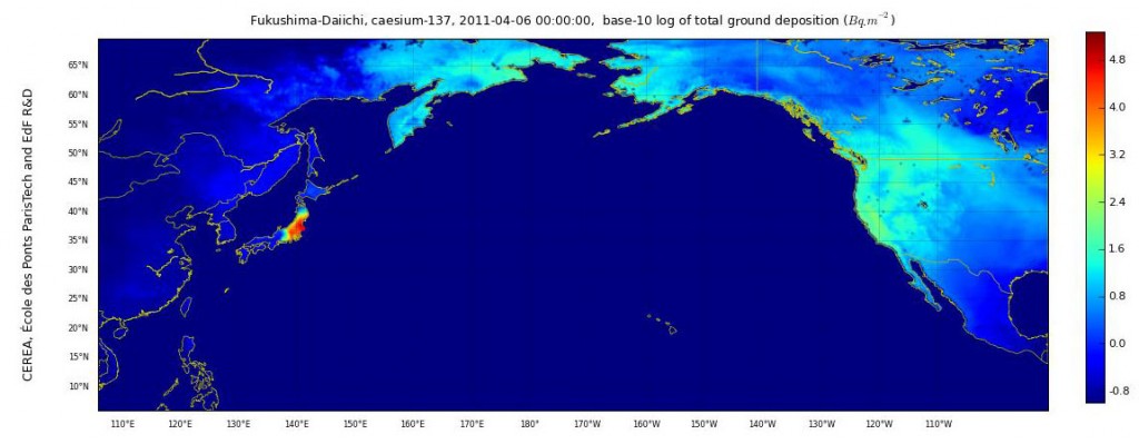 CEREA Fukushima Dispersion